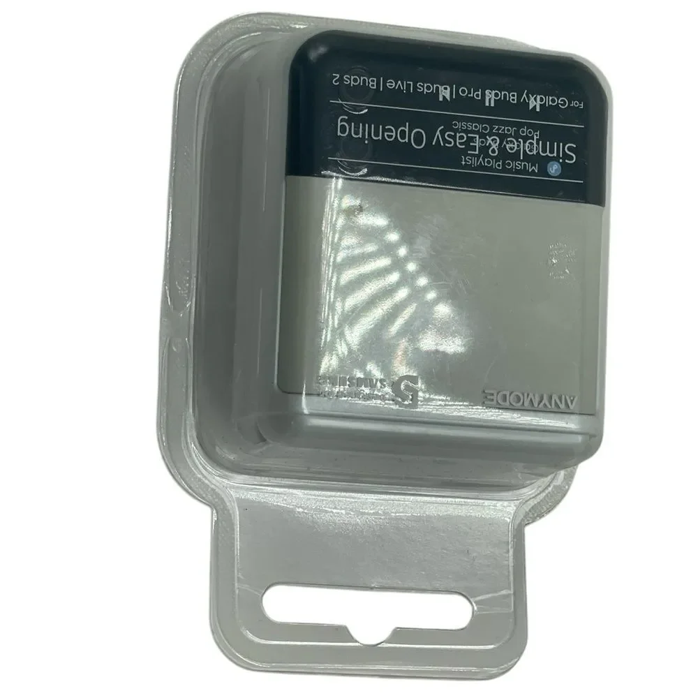 Samsung Z Flip 3 Cover Case for Galaxy Buds2 Buds Pro Live Cream New